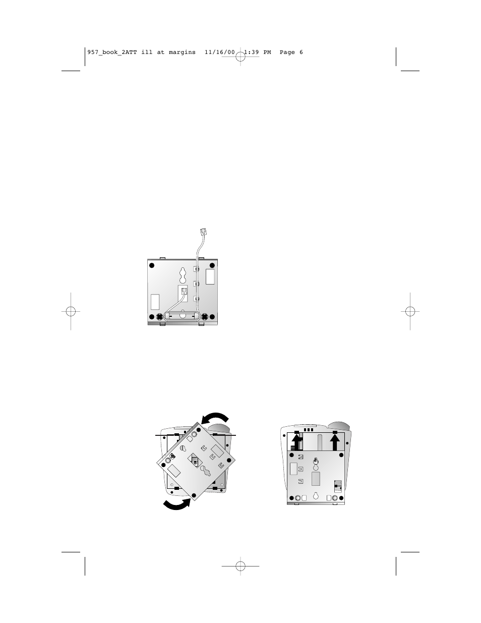 Installation, Wall installation | AT&T 957 User Manual | Page 7 / 21