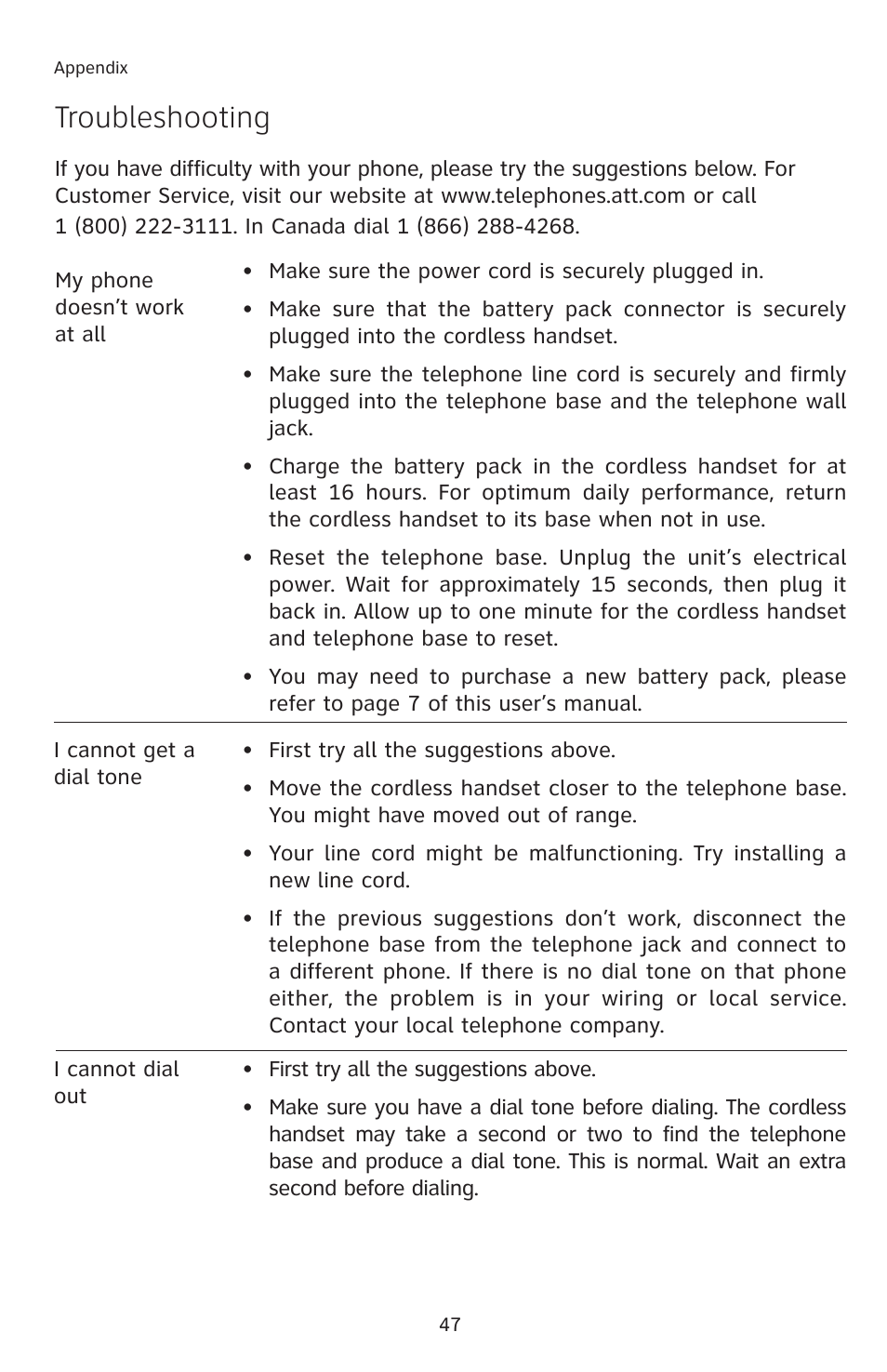 Troubleshooting | AT&T E5913B User Manual | Page 50 / 70