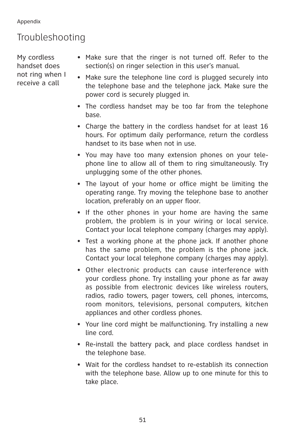 Troubleshooting | AT&T E5913B User Manual | Page 54 / 70