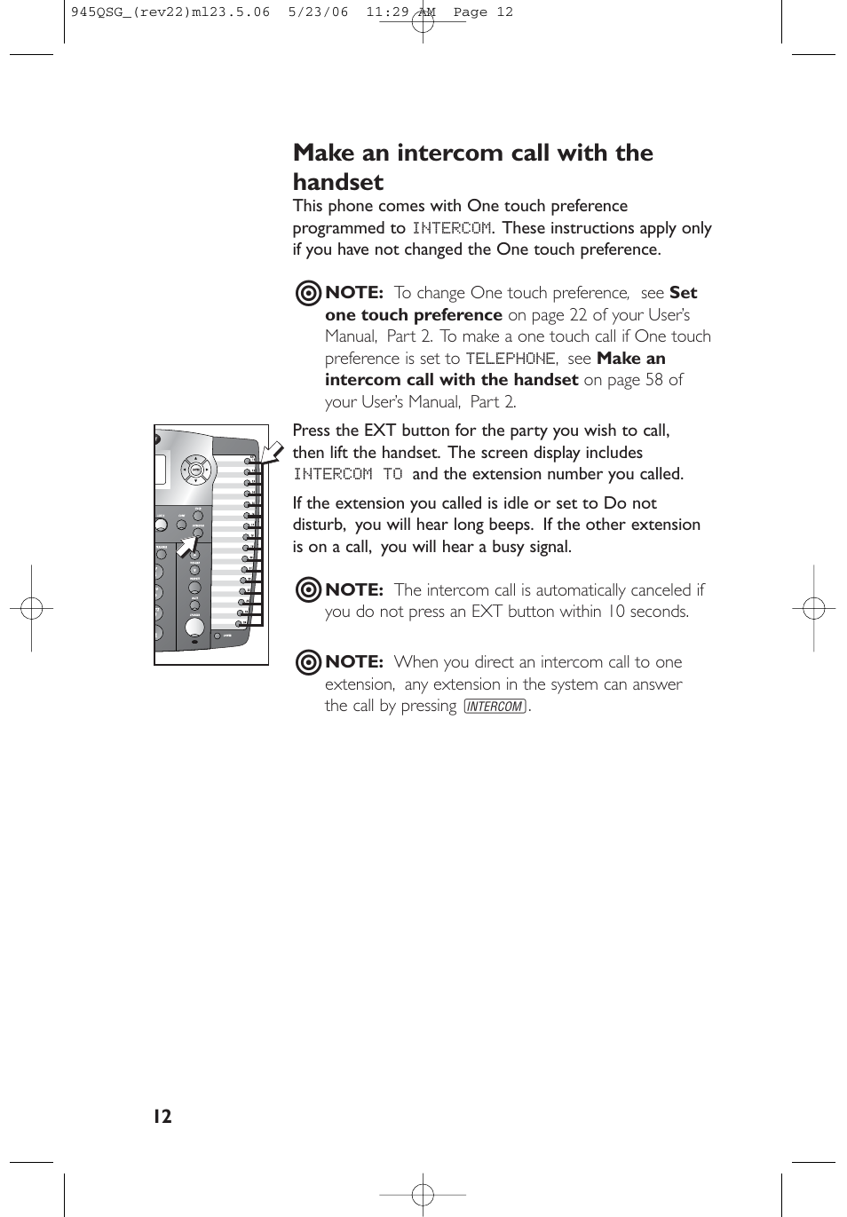 AT&T 945 User Manual | Page 12 / 14