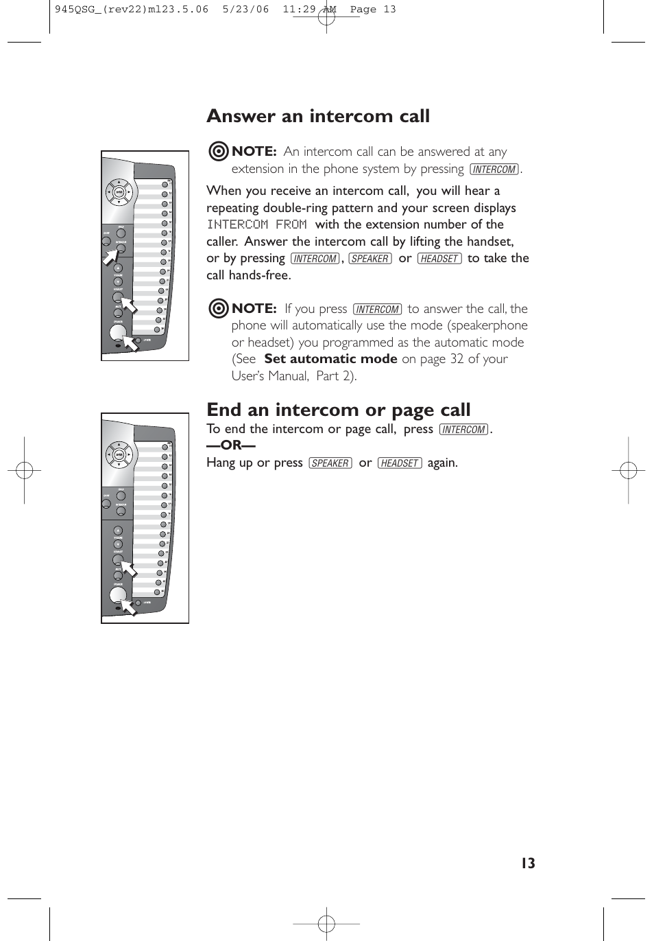 AT&T 945 User Manual | Page 13 / 14