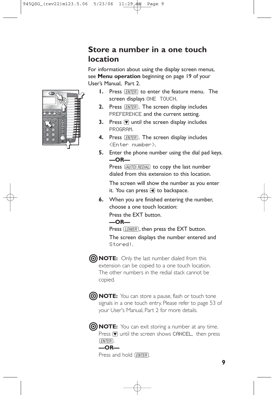 AT&T 945 User Manual | Page 9 / 14