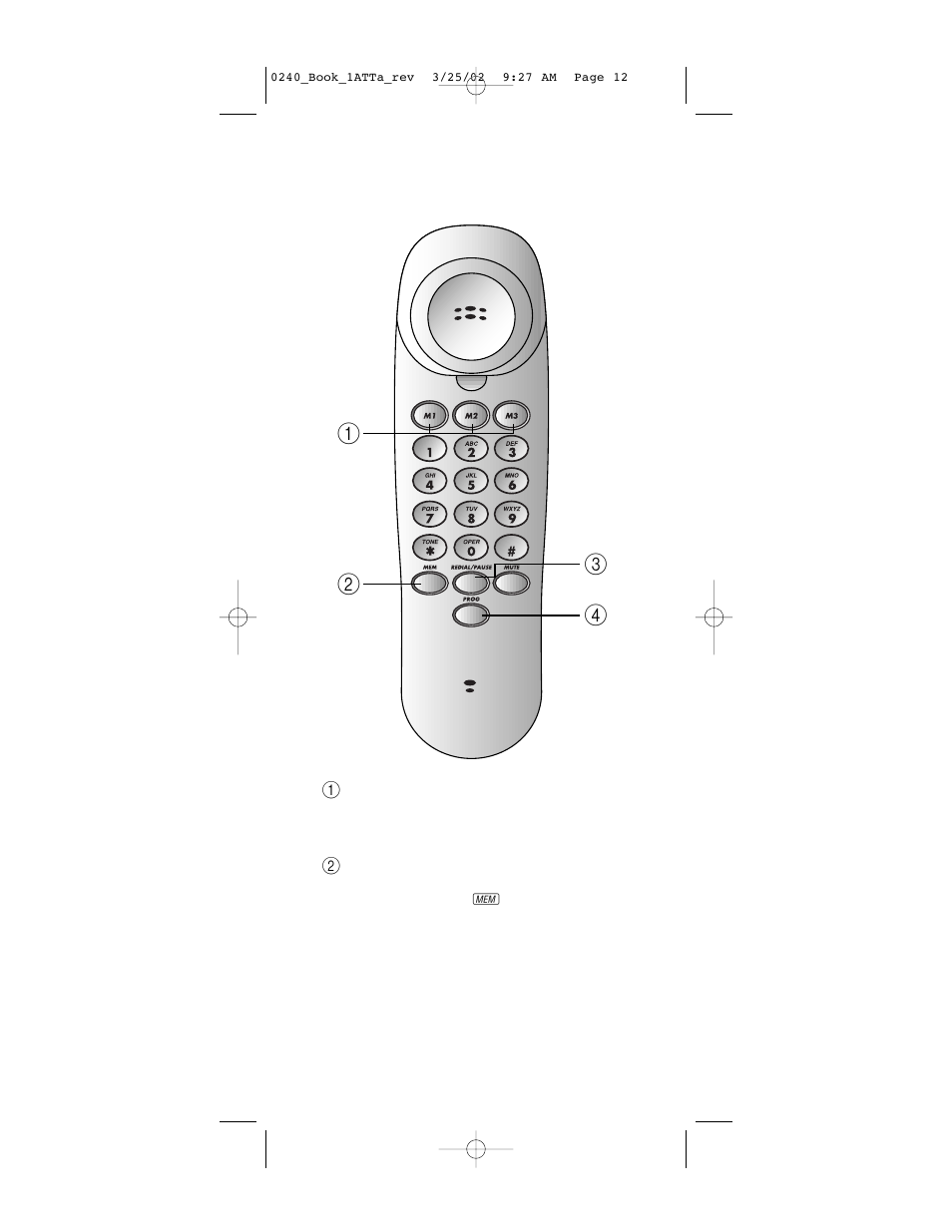 AT&T Trimline 240 User Manual | Page 15 / 23