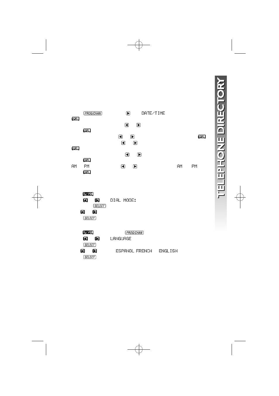 Set the language | AT&T 1485 User Manual | Page 14 / 50