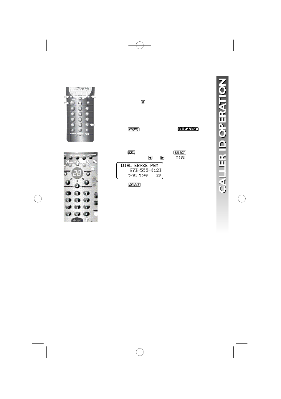 Dial a displayed number | AT&T 1485 User Manual | Page 24 / 50