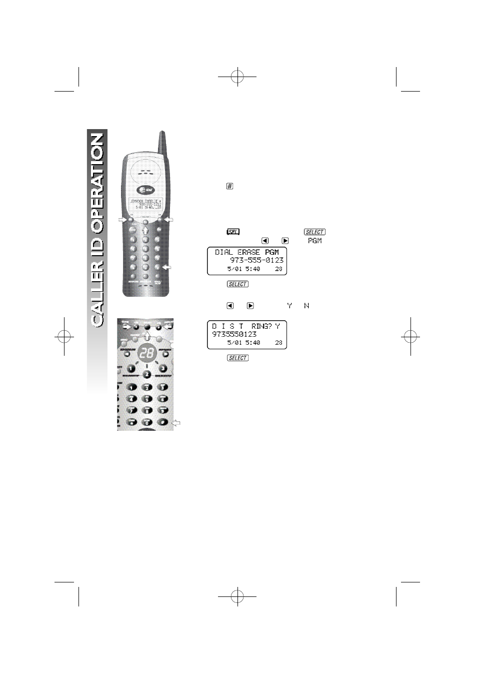 Store a call history record in the directory | AT&T 1485 User Manual | Page 25 / 50