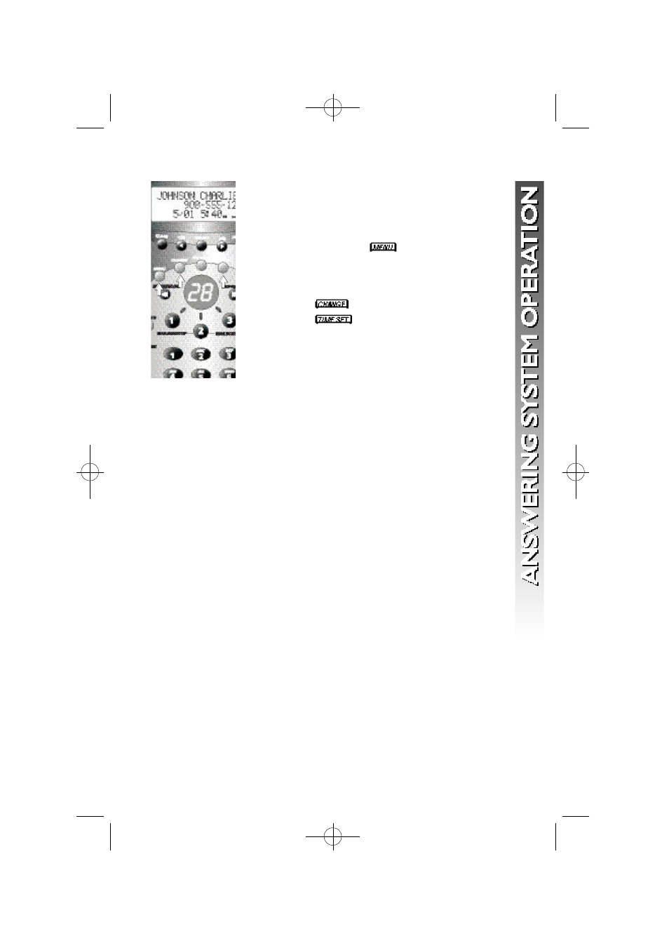 Answering system feature setup | AT&T 1485 User Manual | Page 30 / 50
