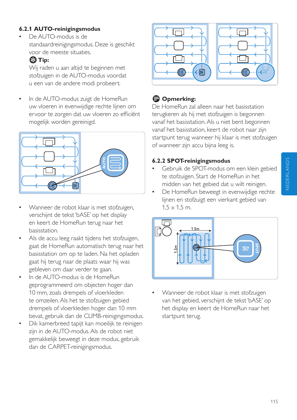 Philips Aspirateur-robot User Manual | Page 115 / 262