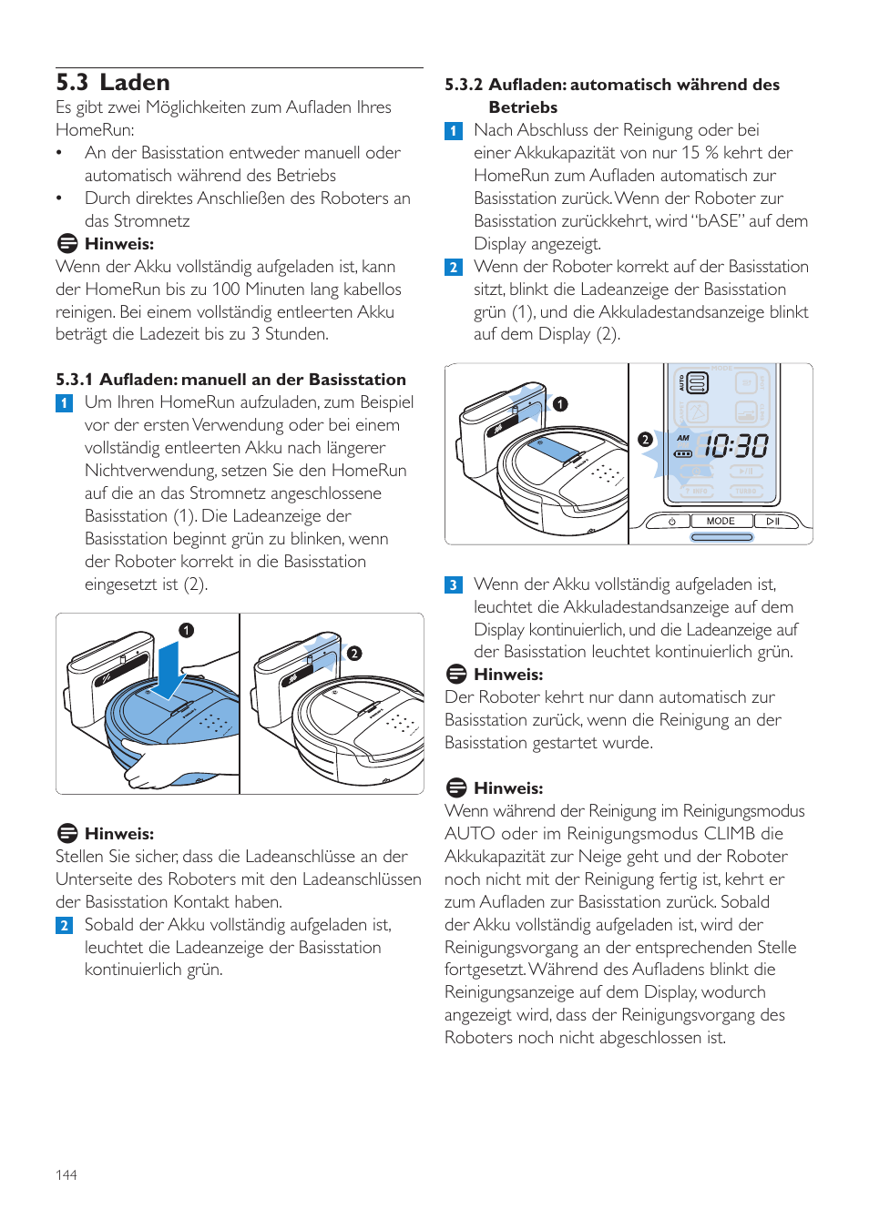 3 laden | Philips Aspirateur-robot User Manual | Page 144 / 262
