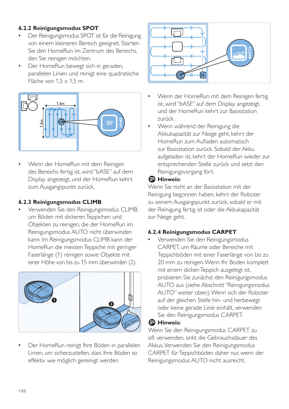 Philips Aspirateur-robot User Manual | Page 148 / 262