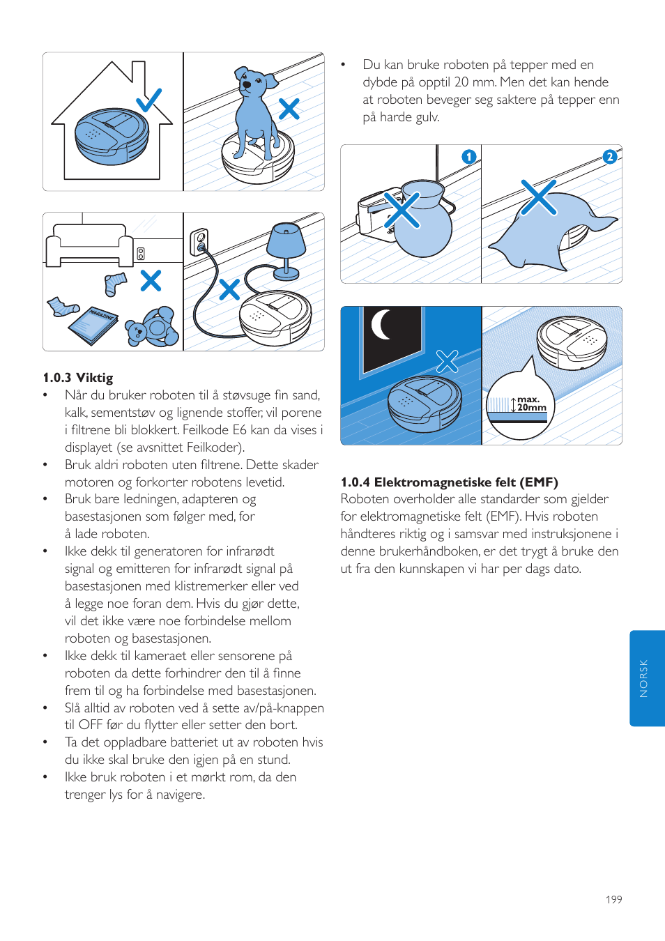 Philips Aspirateur-robot User Manual | Page 199 / 262