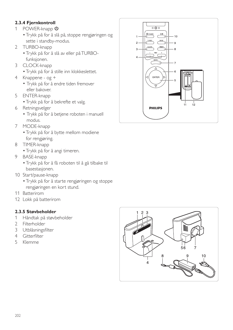 Philips Aspirateur-robot User Manual | Page 202 / 262