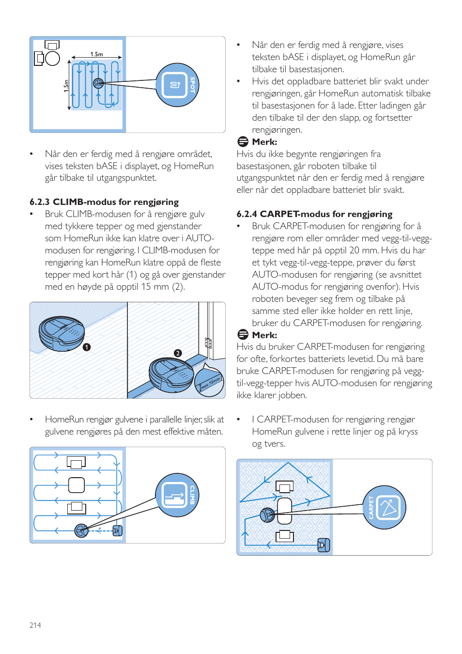 Philips Aspirateur-robot User Manual | Page 214 / 262