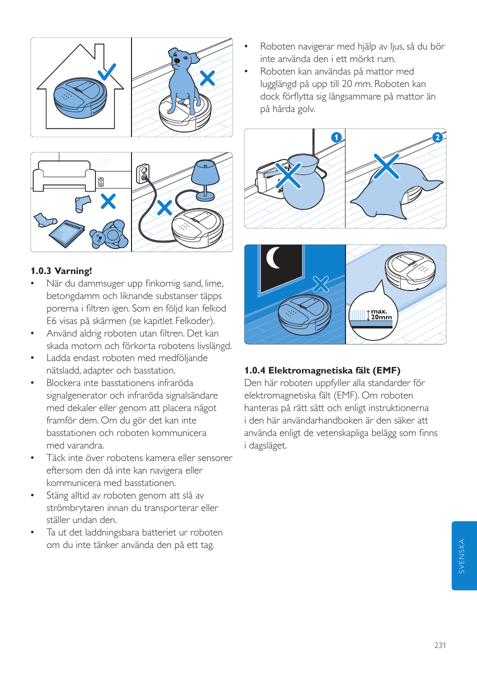 Philips Aspirateur-robot User Manual | Page 231 / 262