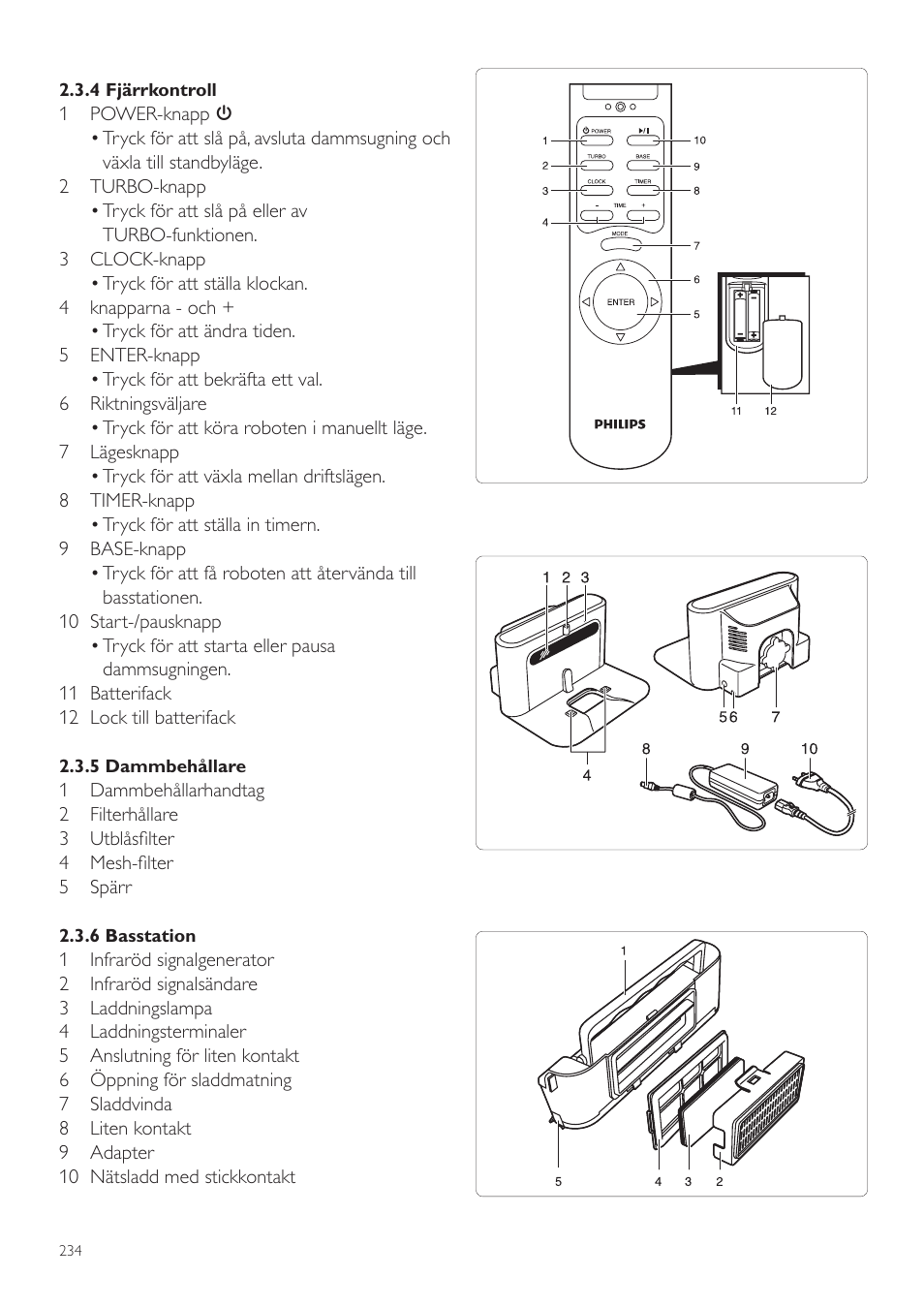 Philips Aspirateur-robot User Manual | Page 234 / 262