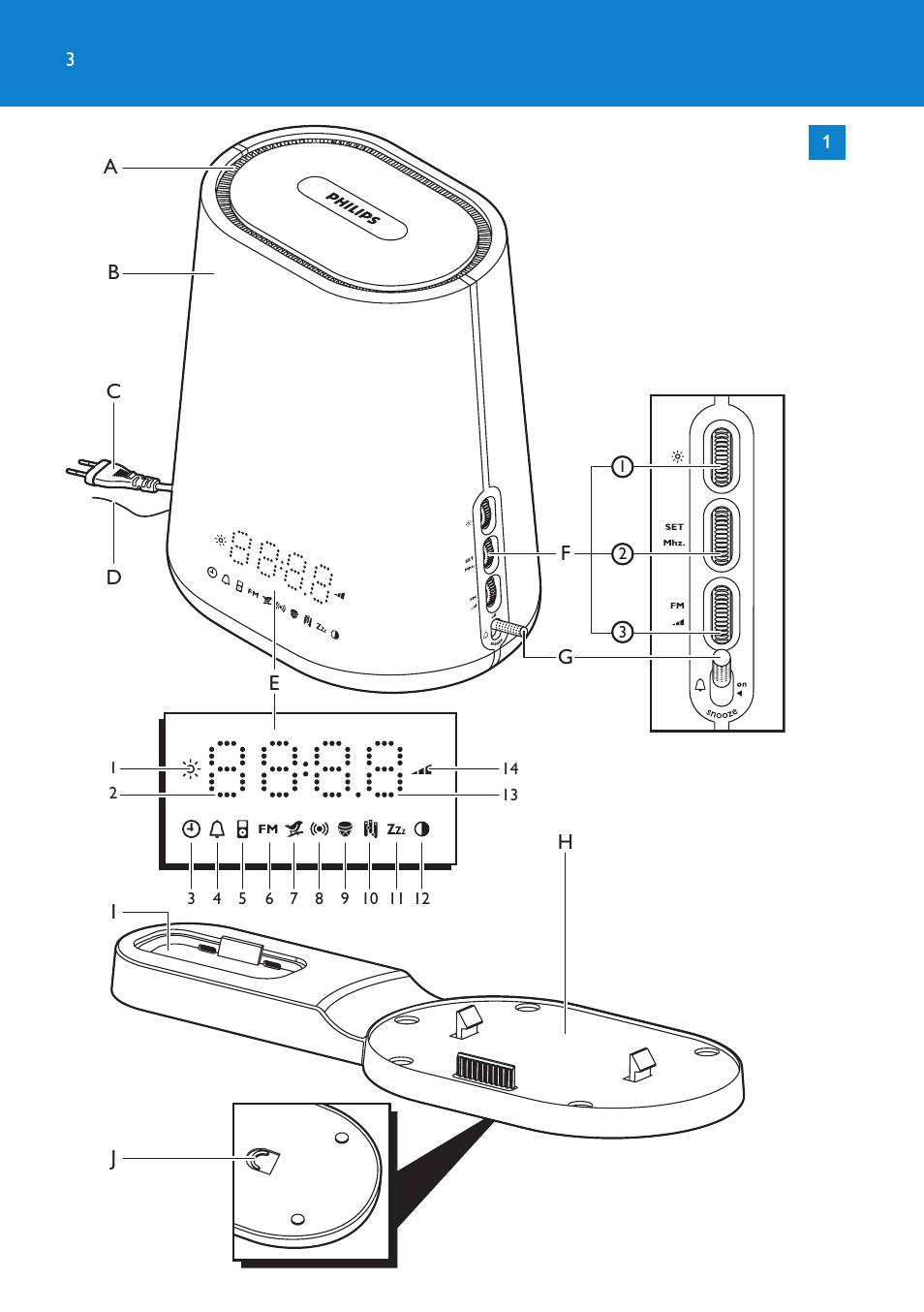 Philips Éveil Lumière User Manual | Page 3 / 124