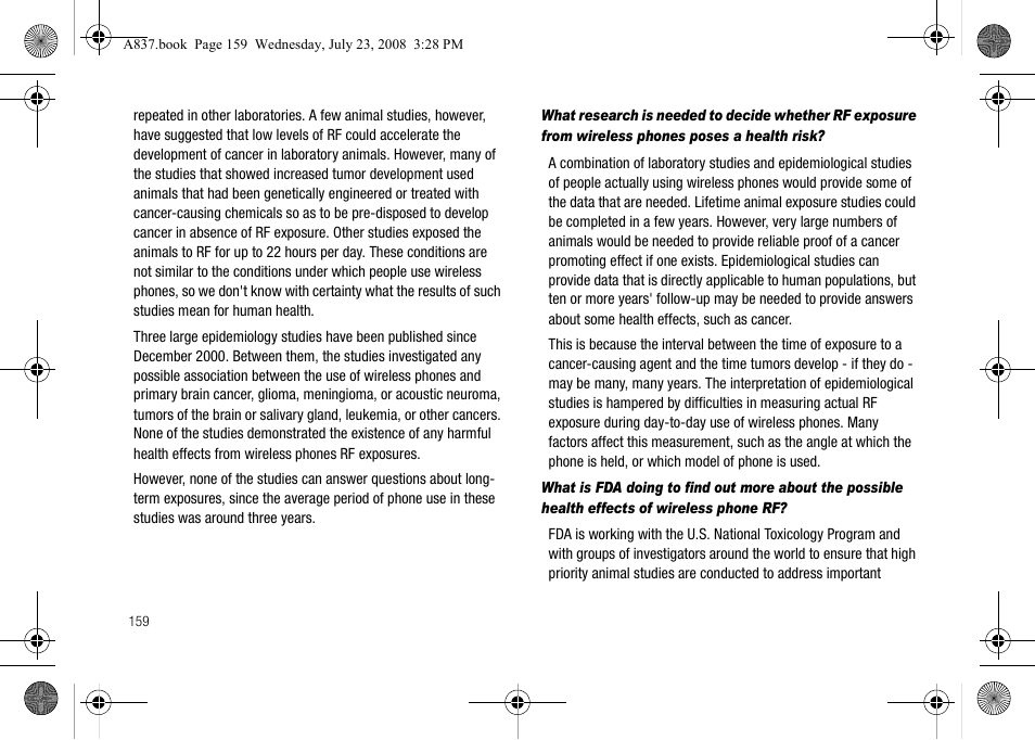 Samsung SGH-A837 User Manual | Page 162 / 187