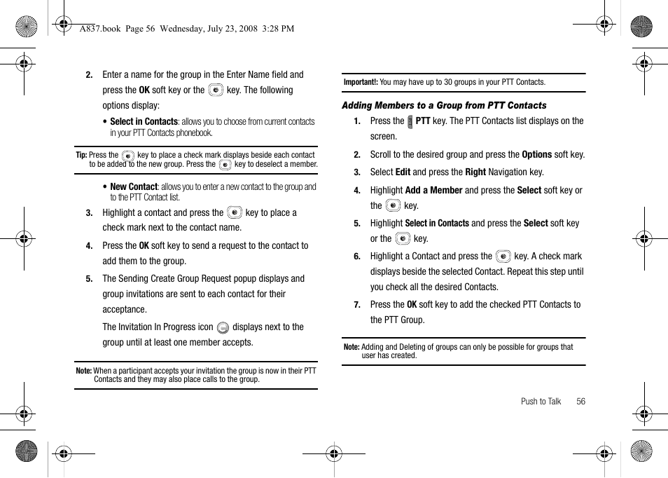 Samsung SGH-A837 User Manual | Page 59 / 187