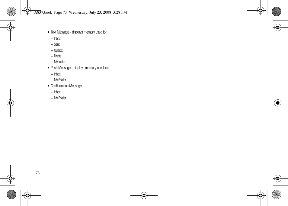 Samsung SGH-A837 User Manual | Page 76 / 187