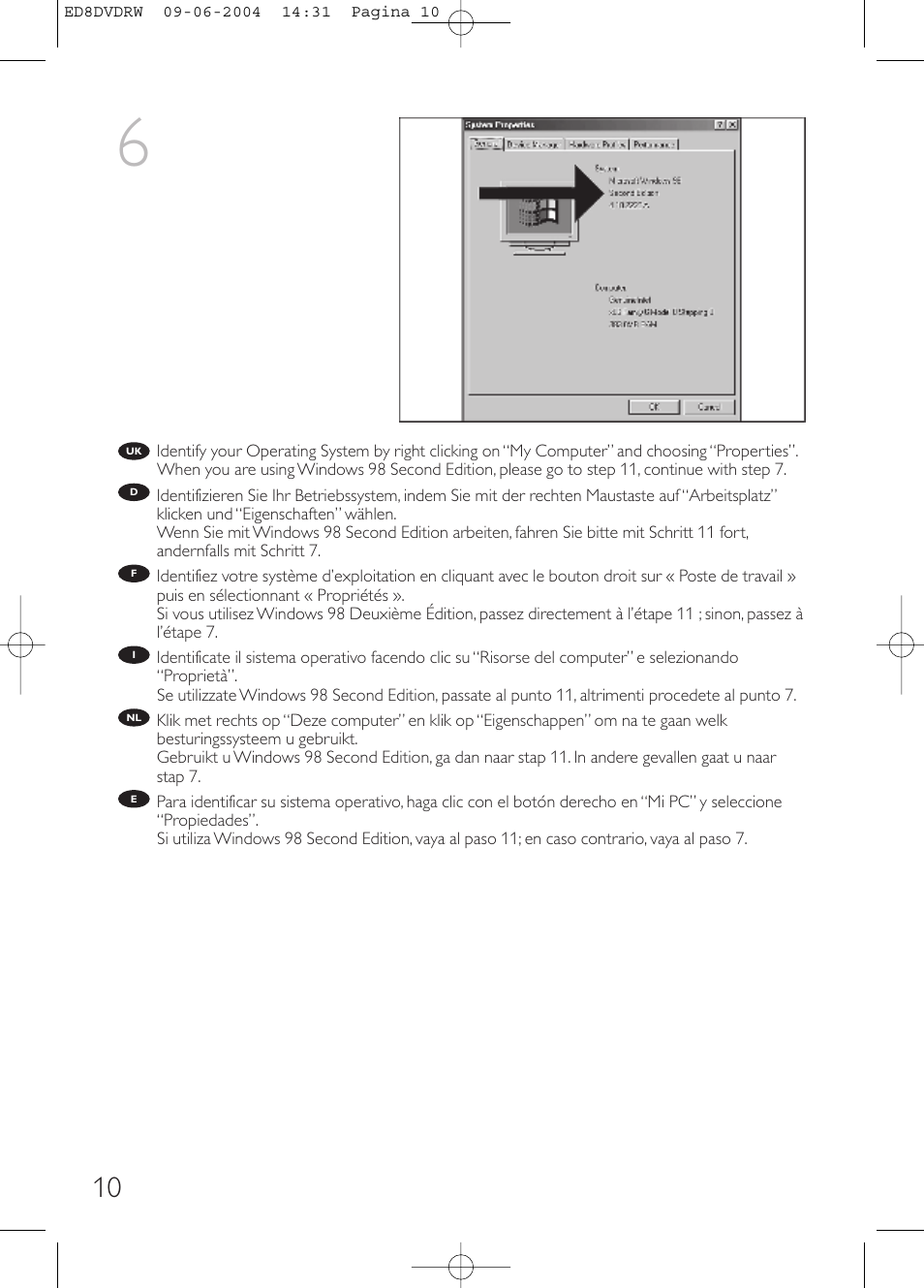 Philips Graveur portable User Manual | Page 10 / 100