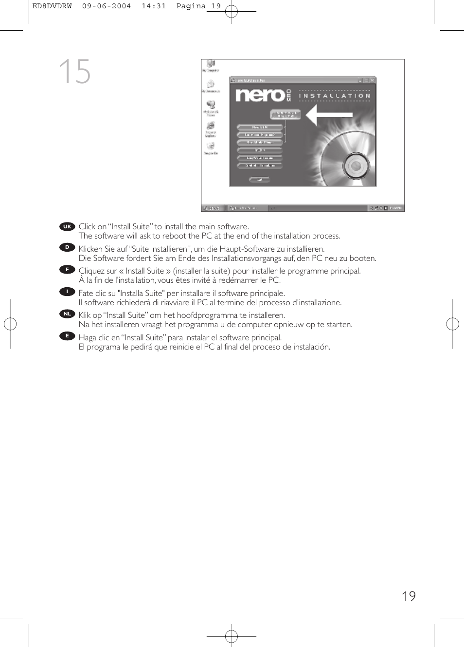 Philips Graveur portable User Manual | Page 19 / 100