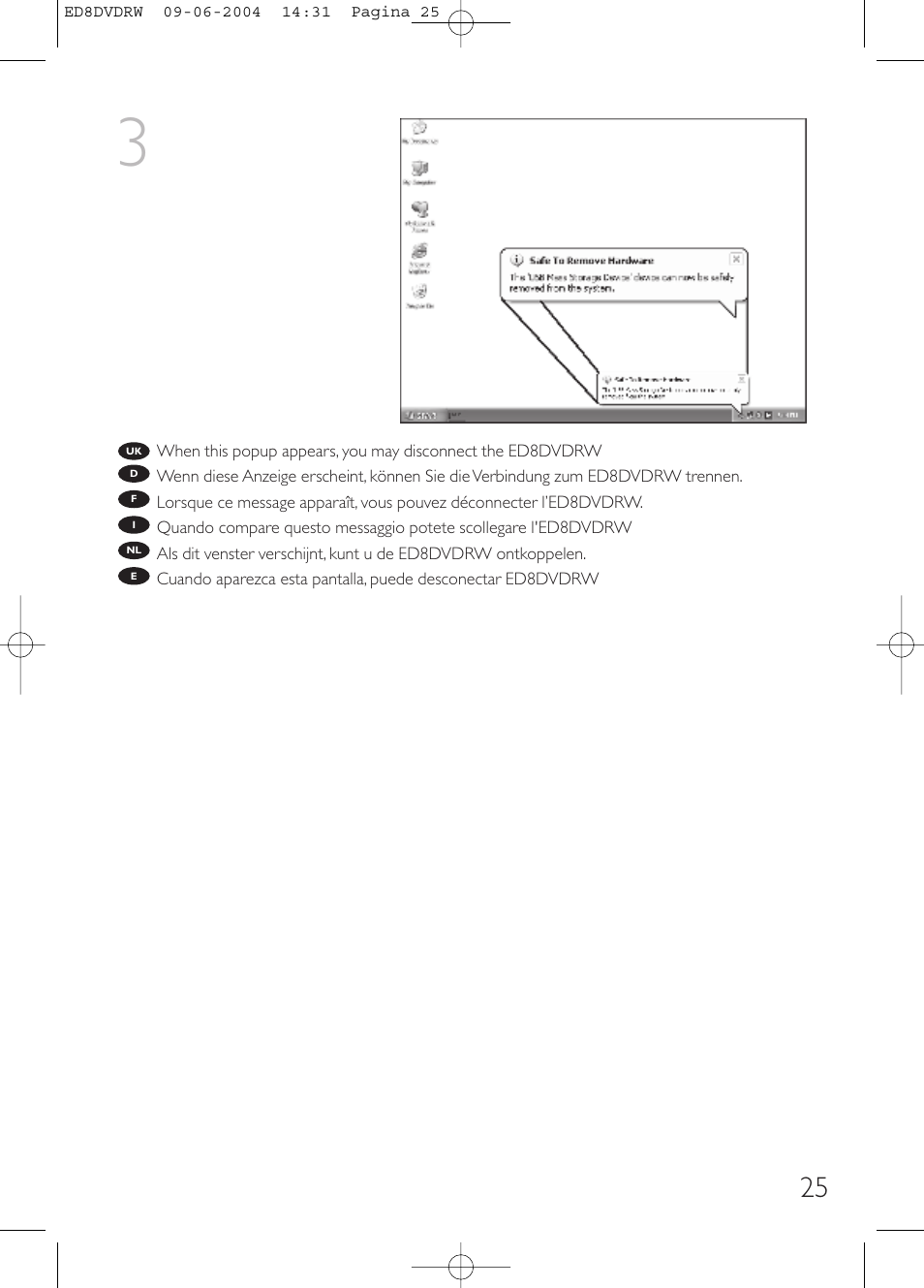 Philips Graveur portable User Manual | Page 25 / 100