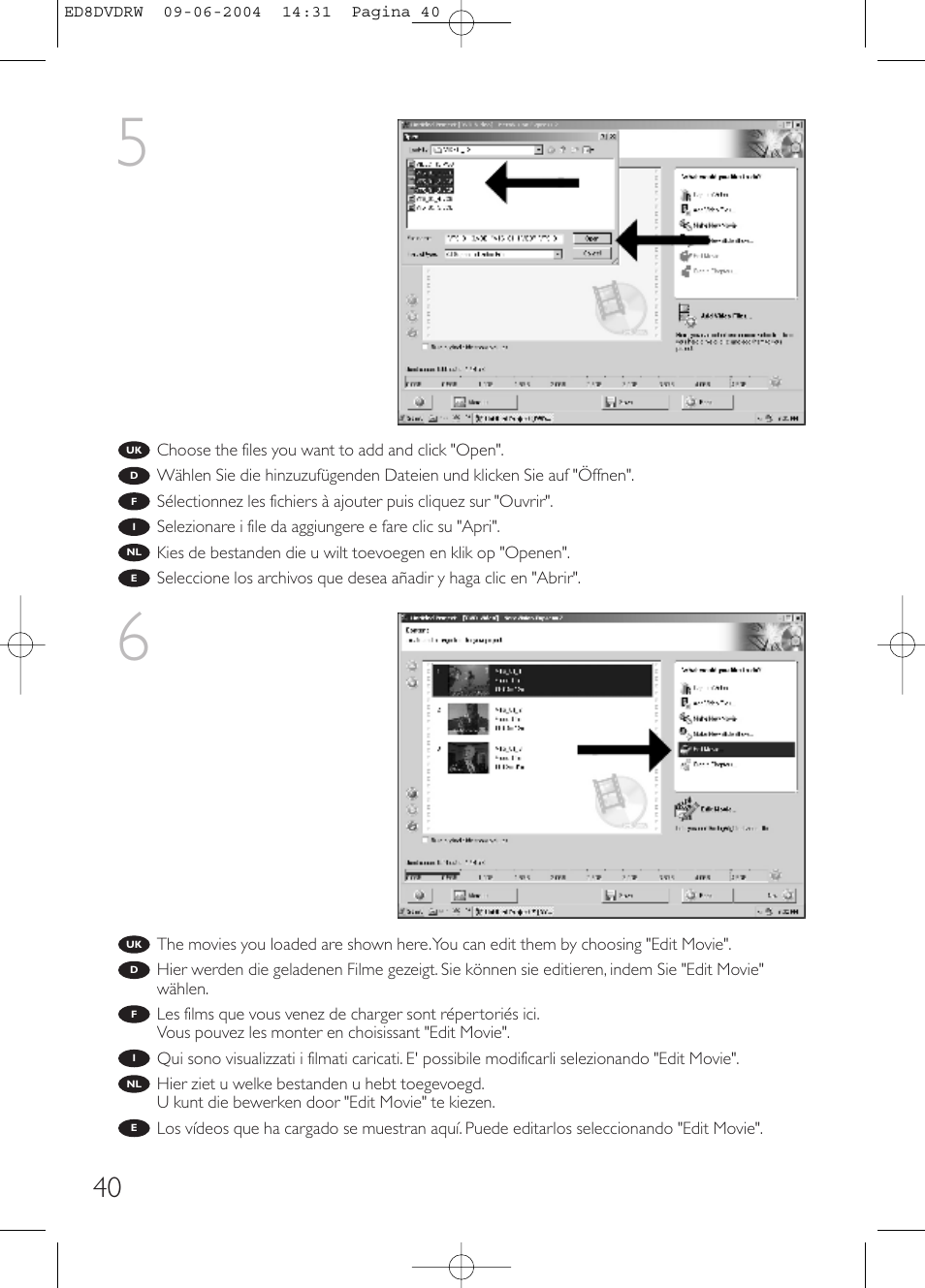 Philips Graveur portable User Manual | Page 40 / 100