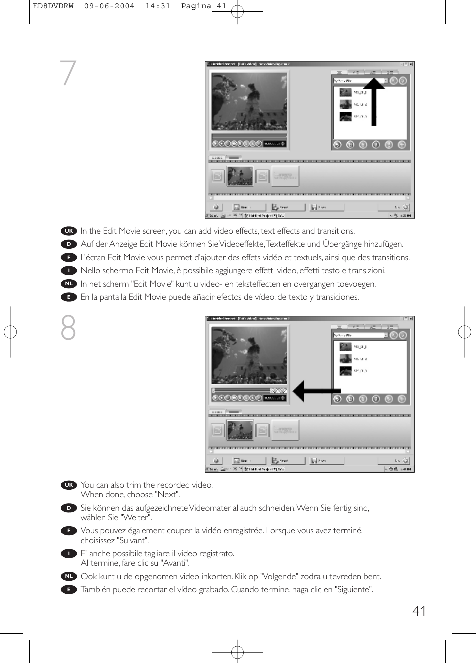 Philips Graveur portable User Manual | Page 41 / 100