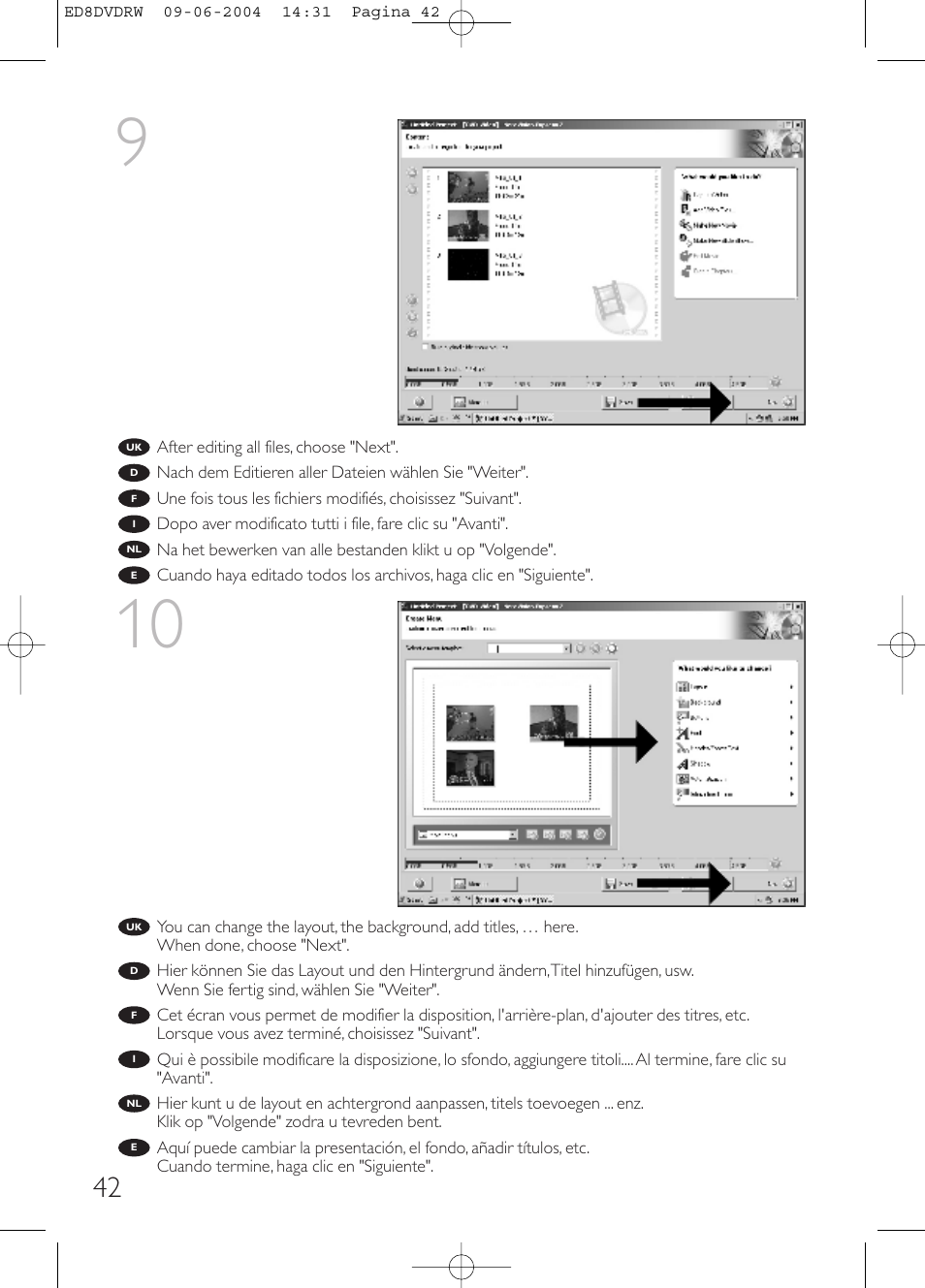 Philips Graveur portable User Manual | Page 42 / 100