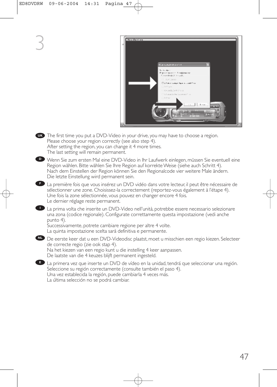 Philips Graveur portable User Manual | Page 47 / 100