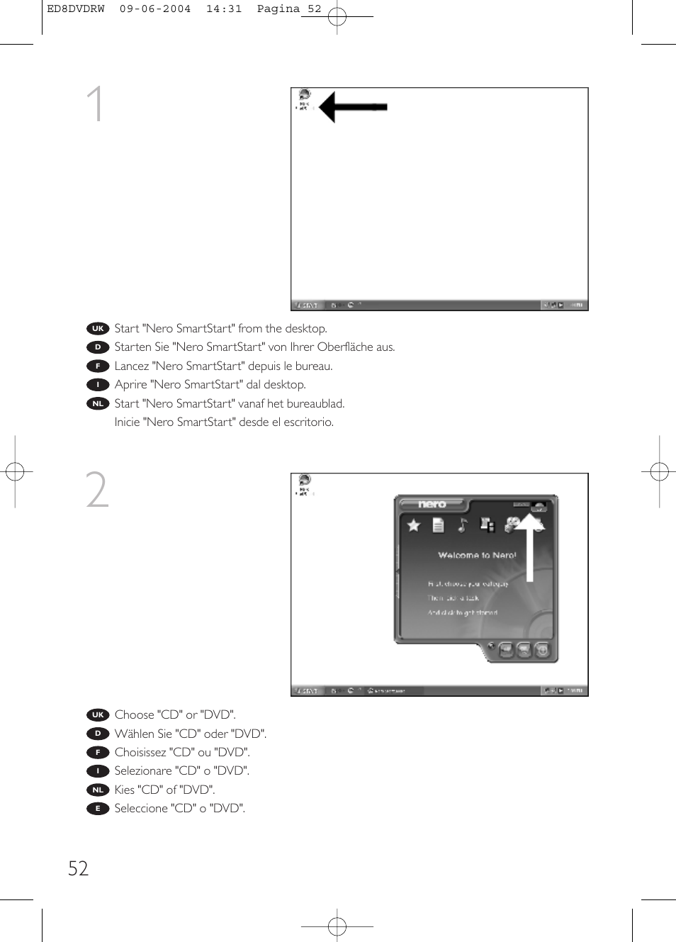 Philips Graveur portable User Manual | Page 52 / 100