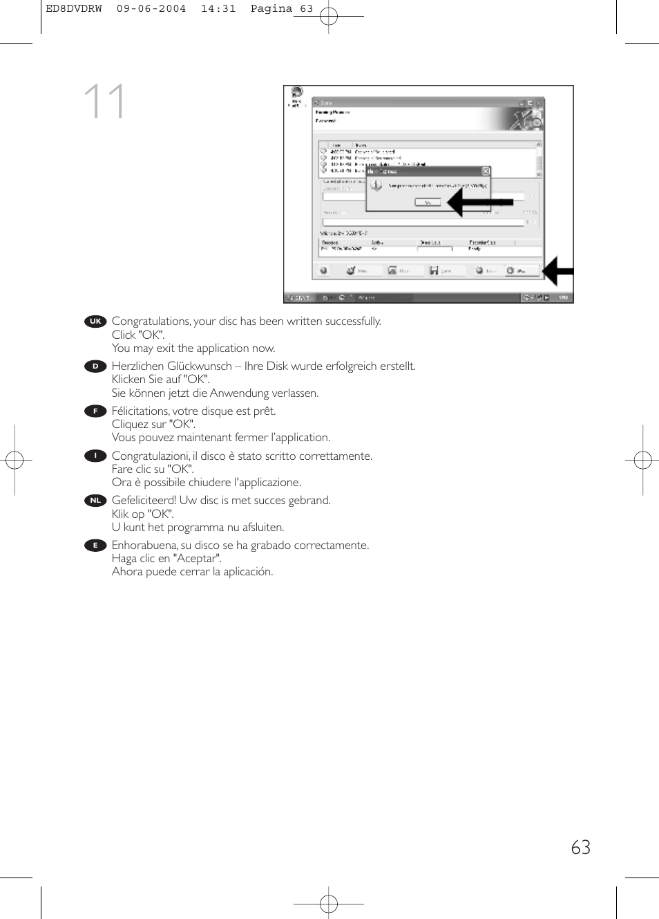 Philips Graveur portable User Manual | Page 63 / 100