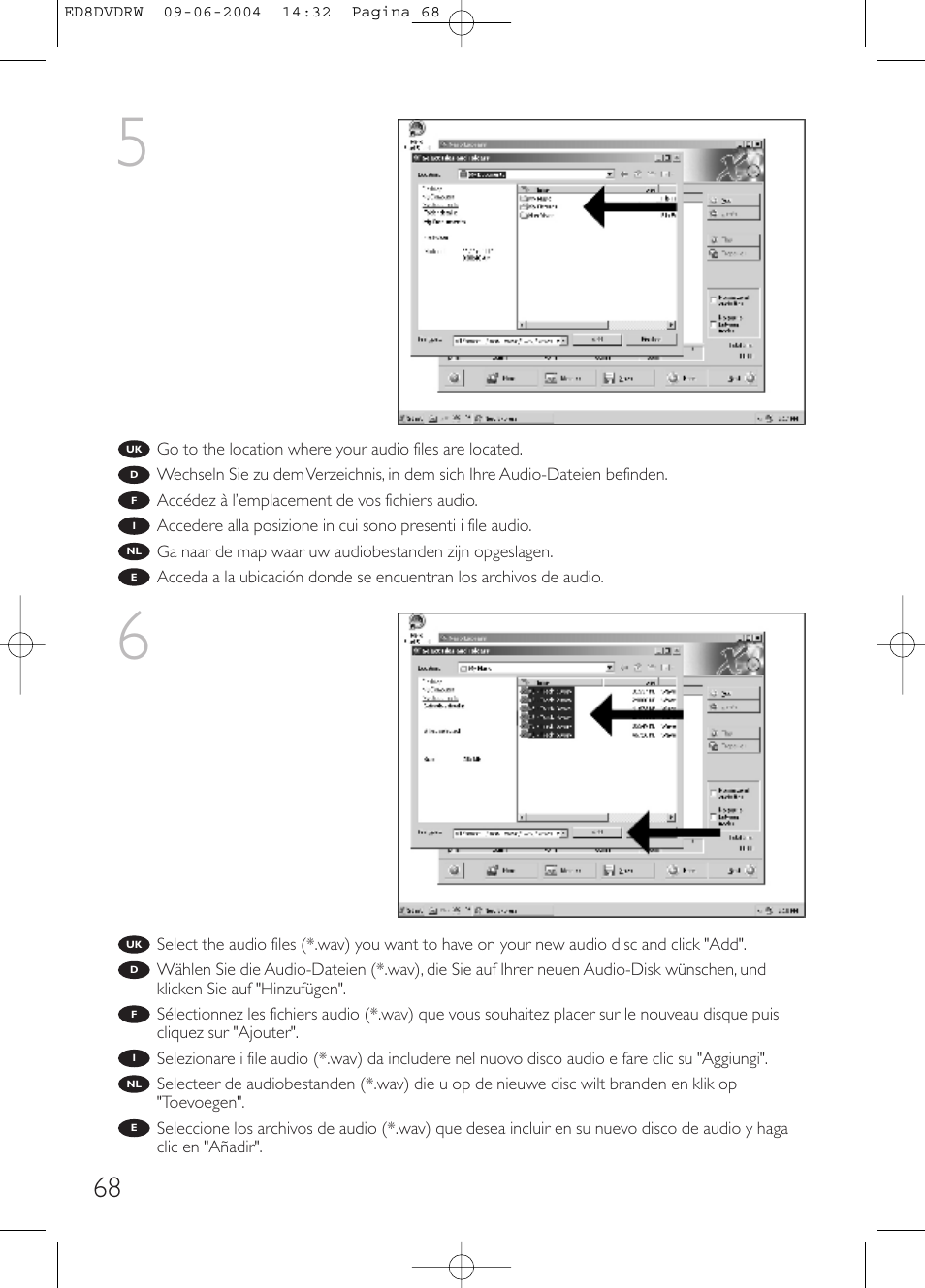 Philips Graveur portable User Manual | Page 68 / 100