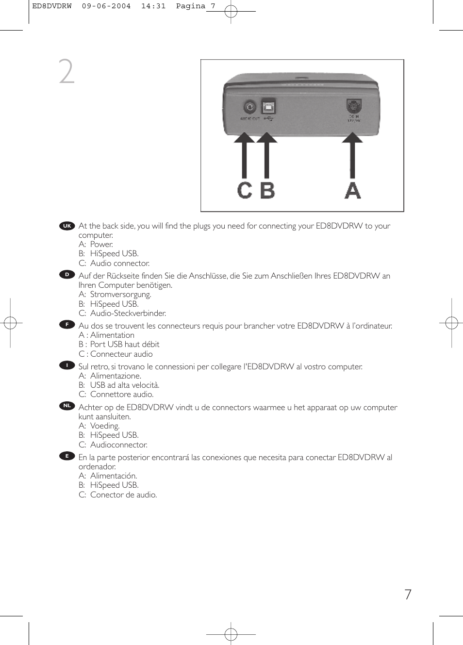 Philips Graveur portable User Manual | Page 7 / 100