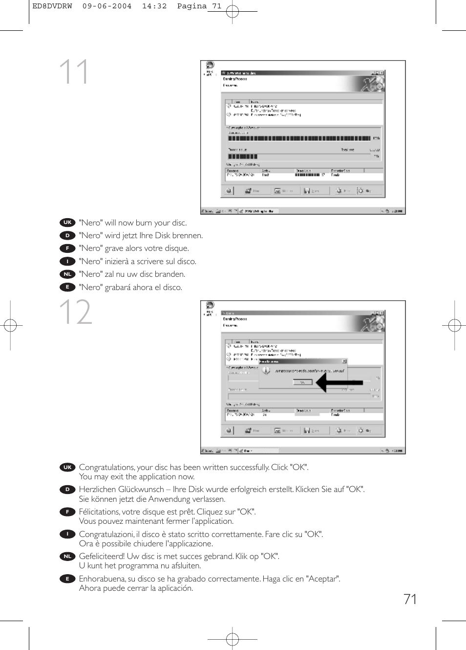 Philips Graveur portable User Manual | Page 71 / 100