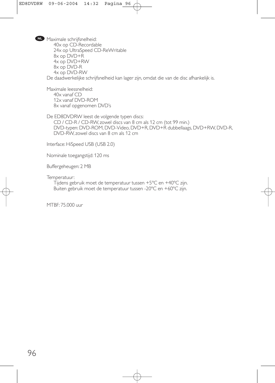 Philips Graveur portable User Manual | Page 96 / 100