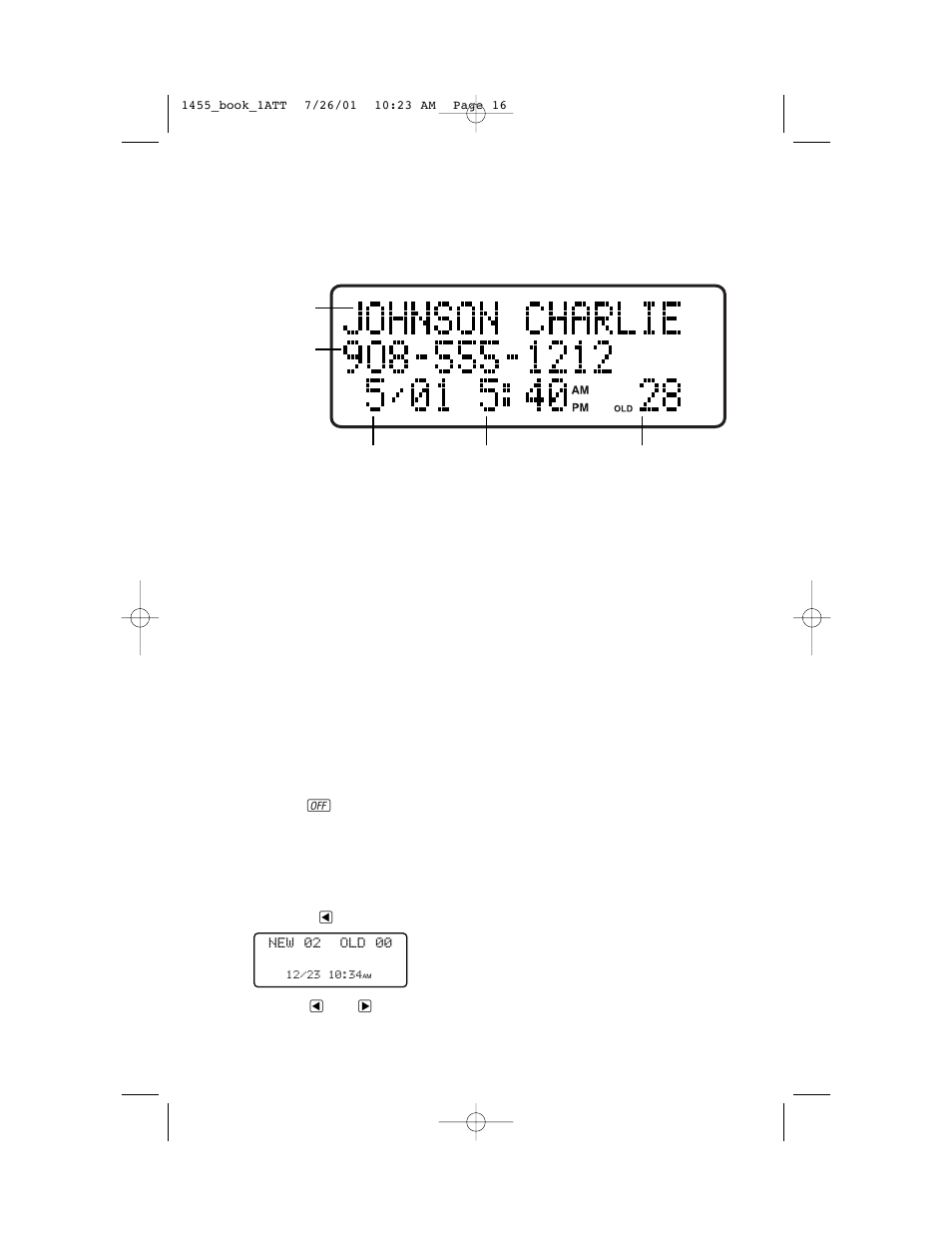 Caller id operation, About call history, Review call history | AT&T 1455 User Manual | Page 19 / 36