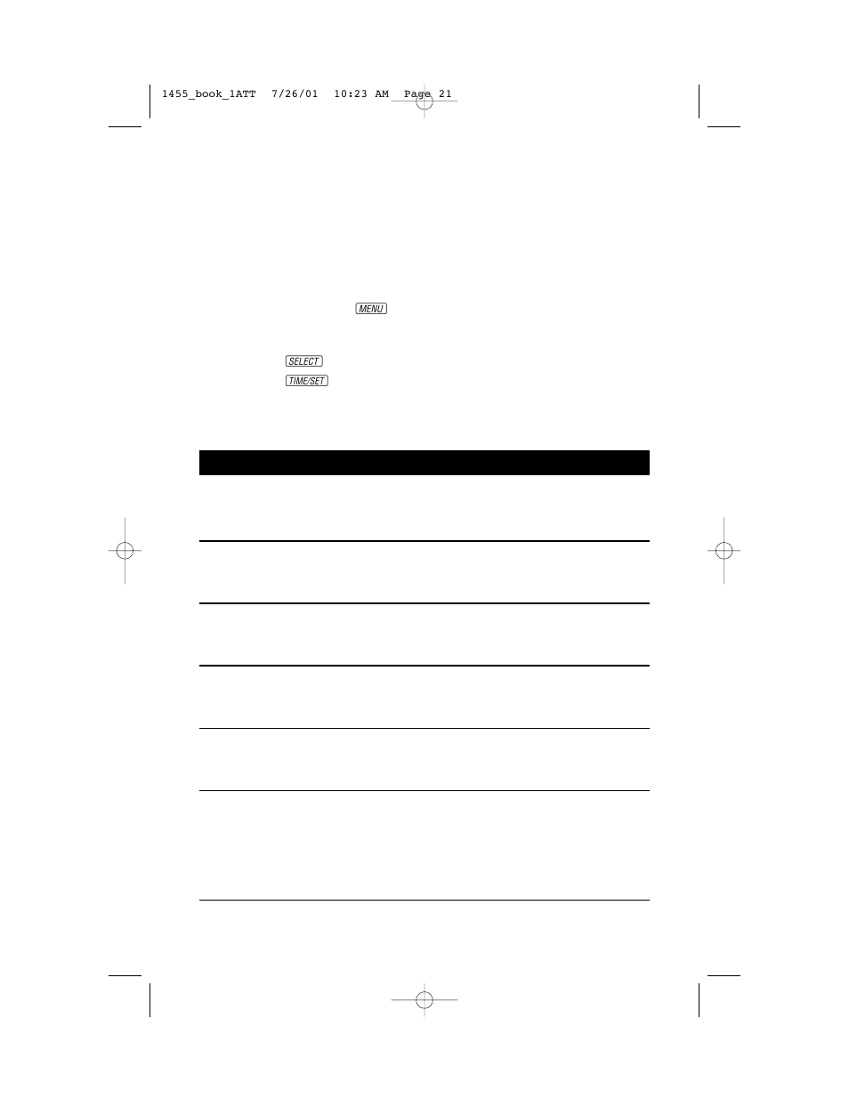 Headline right, Answering system operation, Headline r-sub | At the base, Answering system feature setup, Feature summary | AT&T 1455 User Manual | Page 24 / 36