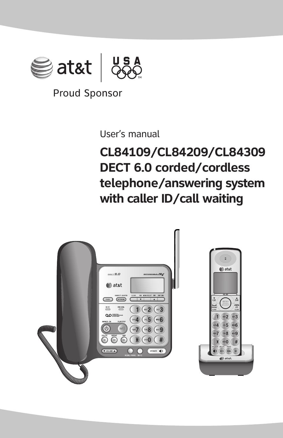 AT&T CL84109 User Manual | 95 pages