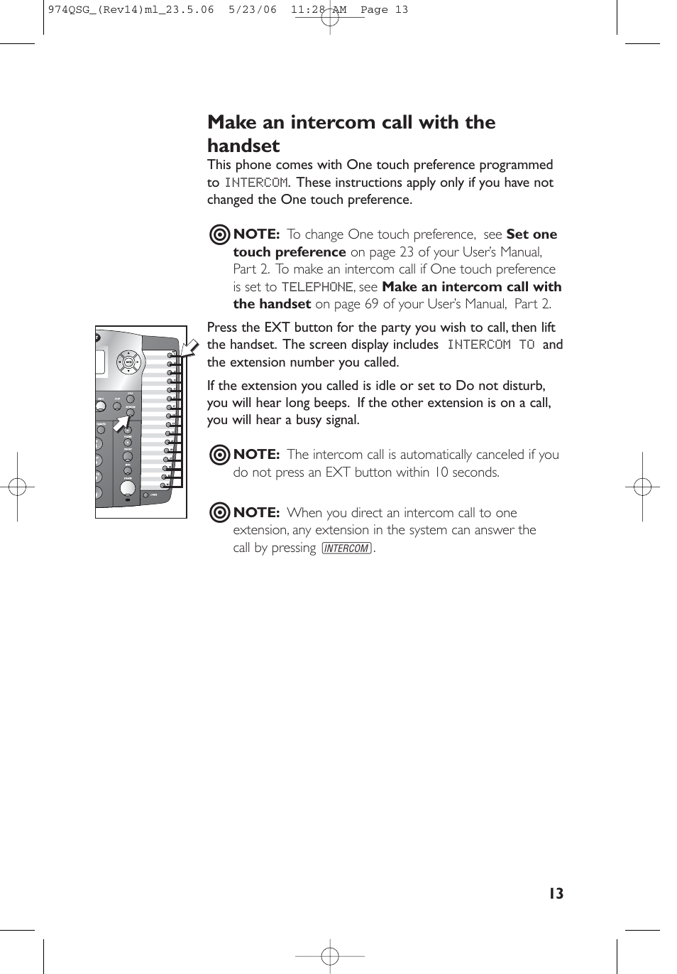 AT&T 974 User Manual | Page 13 / 15
