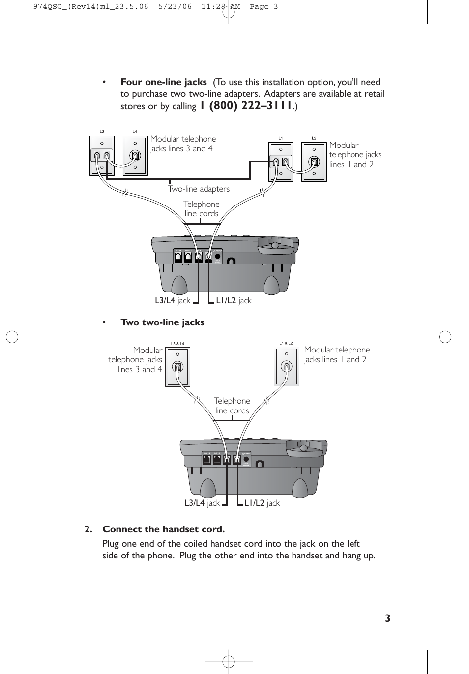 AT&T 974 User Manual | Page 3 / 15