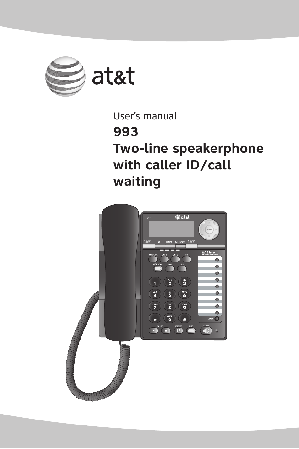 AT&T ATT 993 User Manual | 79 pages