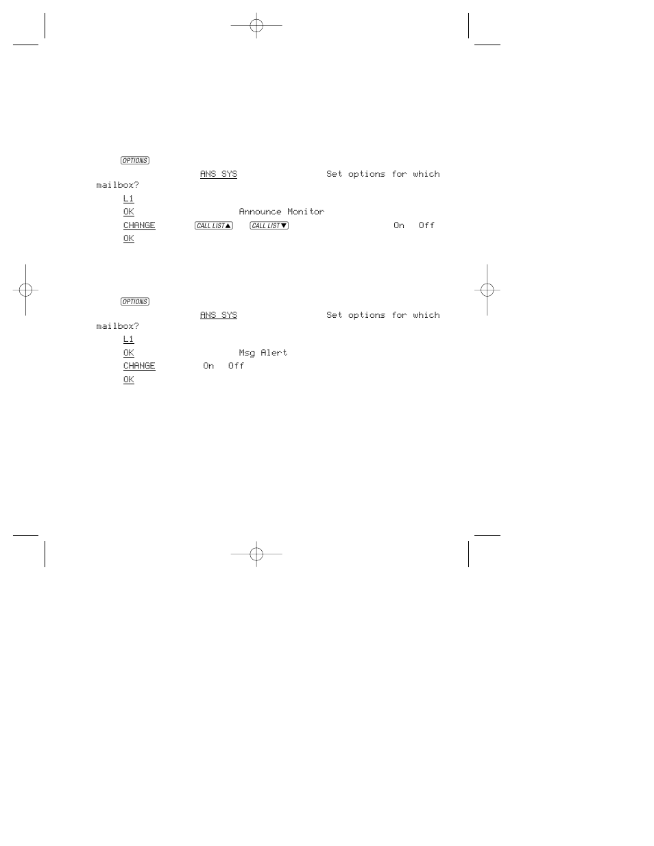 Set up system features | AT&T 1782 User Manual | Page 21 / 52