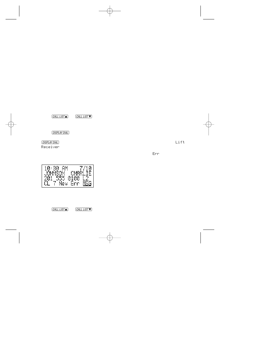 Caller id operation | AT&T 1782 User Manual | Page 45 / 52