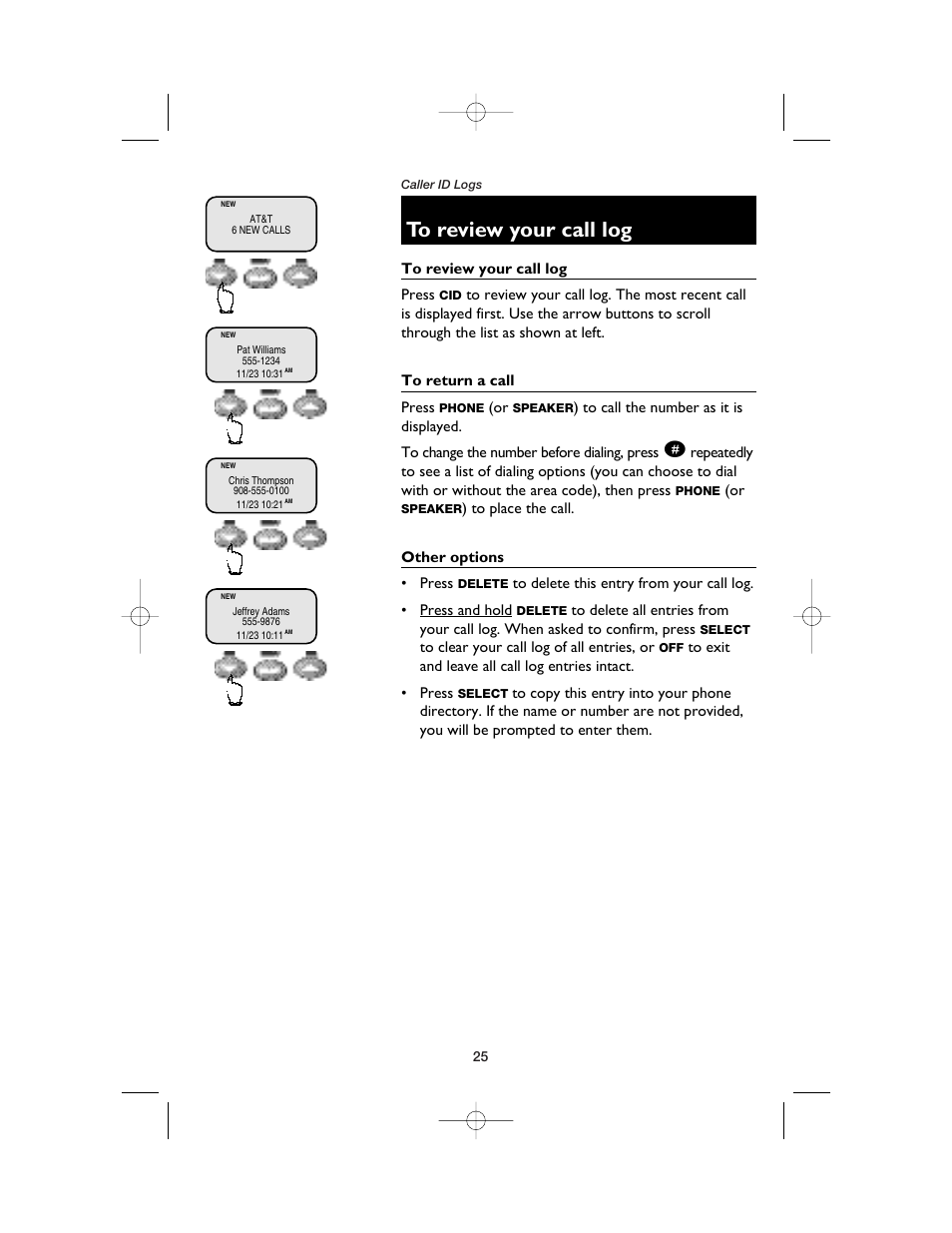 AT&T 2120 User Manual | Page 27 / 32