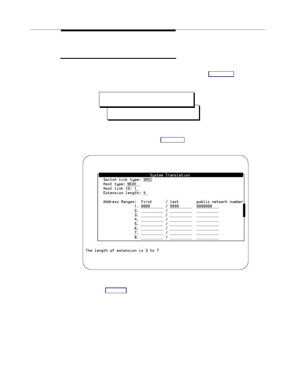 Administering the system translation screen | AT&T 2400 User Manual | Page 67 / 168