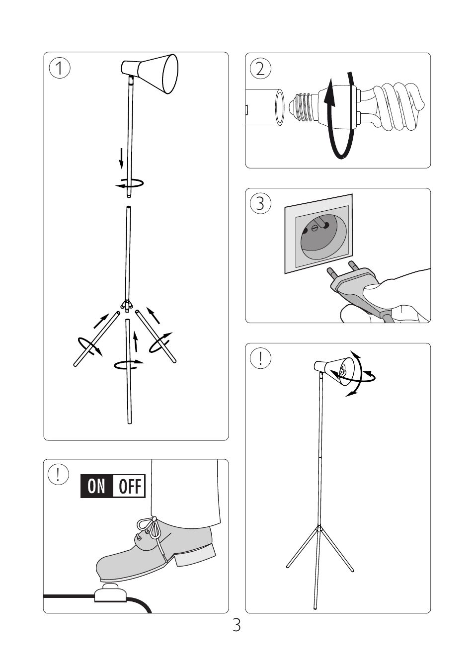 Philips myHomeOffice Lampadaire User Manual | Page 3 / 4