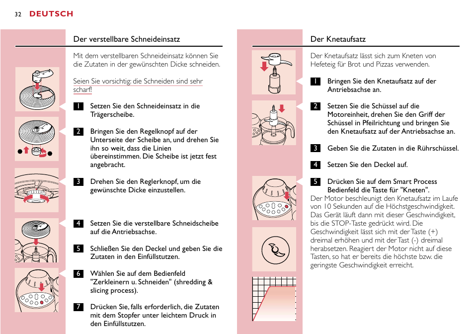 Philips Robot de cuisine User Manual | Page 32 / 118