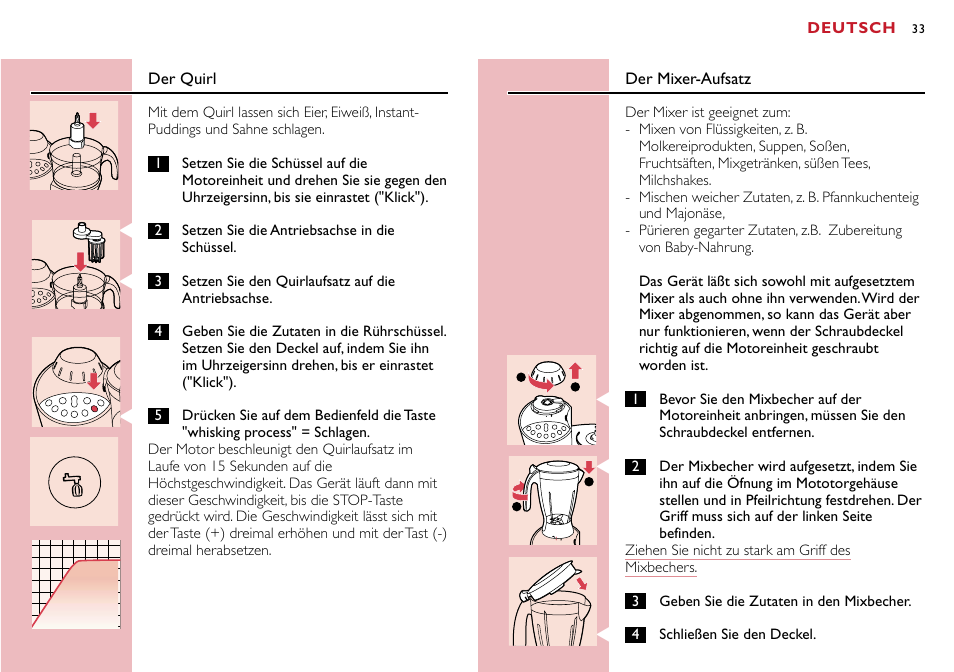 Philips Robot de cuisine User Manual | Page 33 / 118