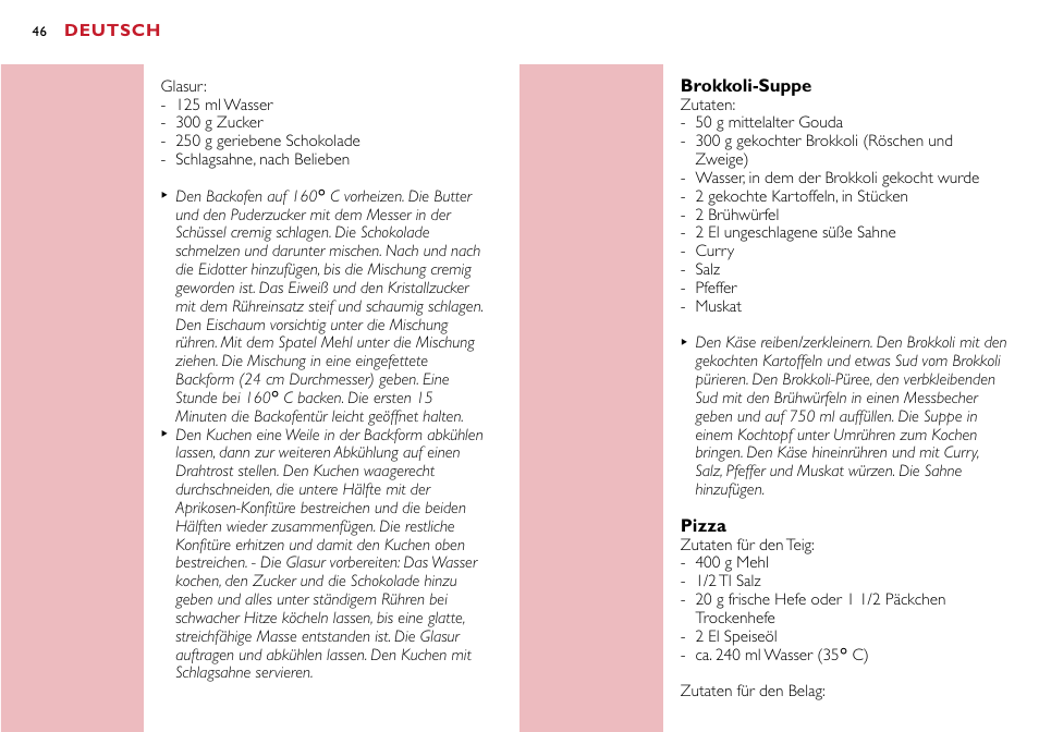 Philips Robot de cuisine User Manual | Page 46 / 118